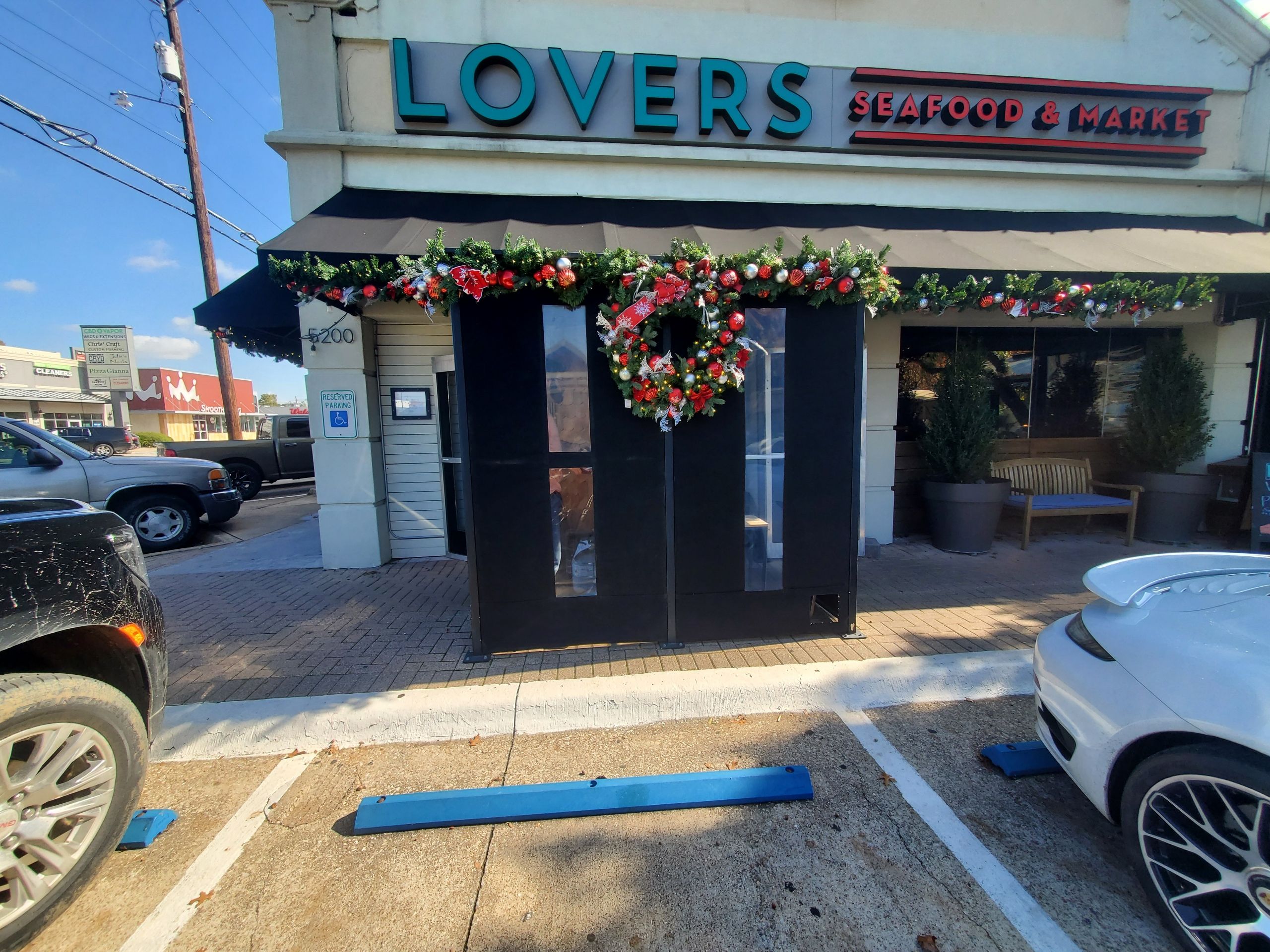 Commercial awning project