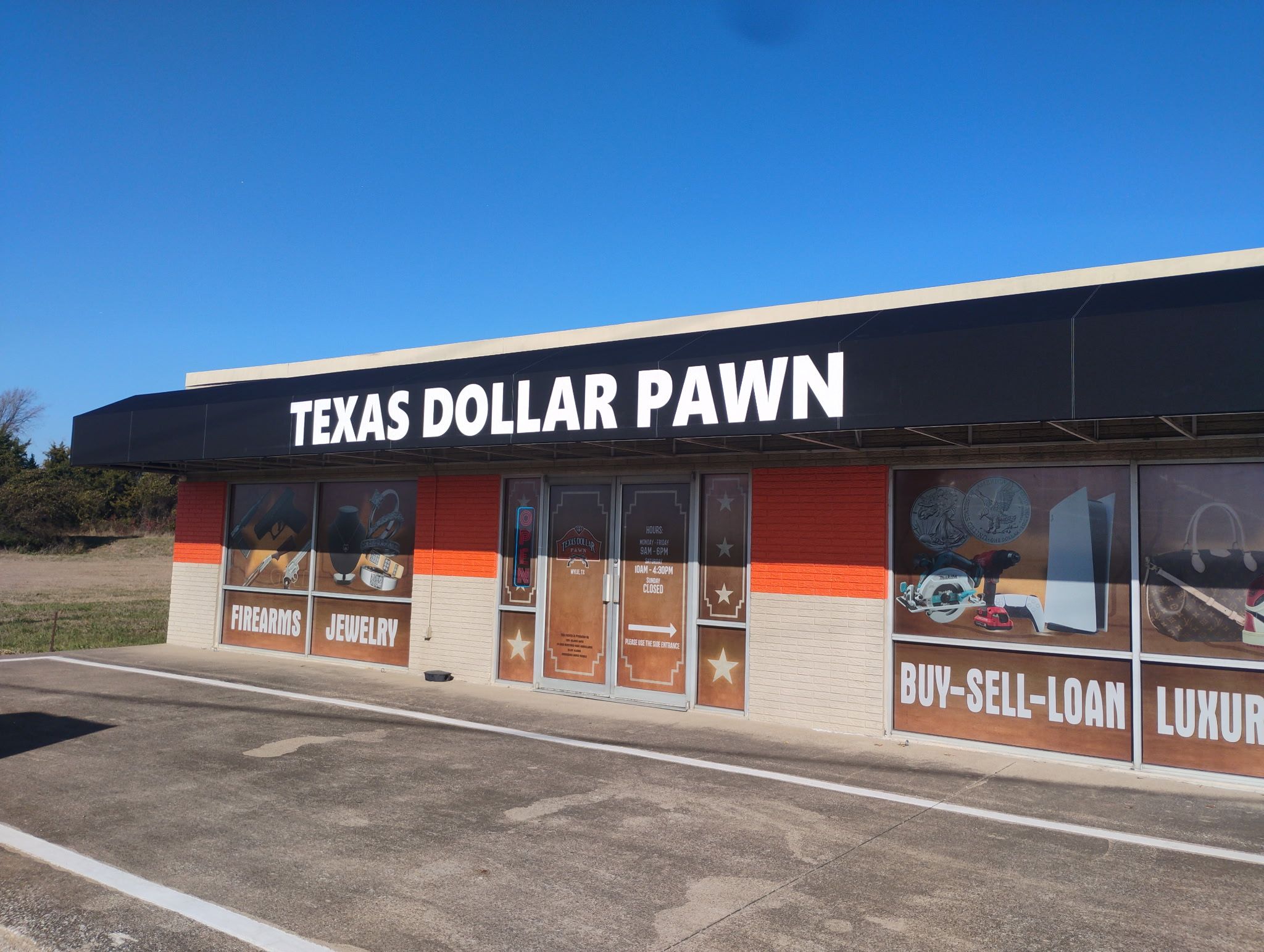 Commercial awning project