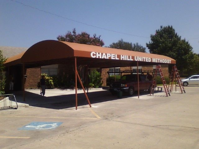 Commercial awning project