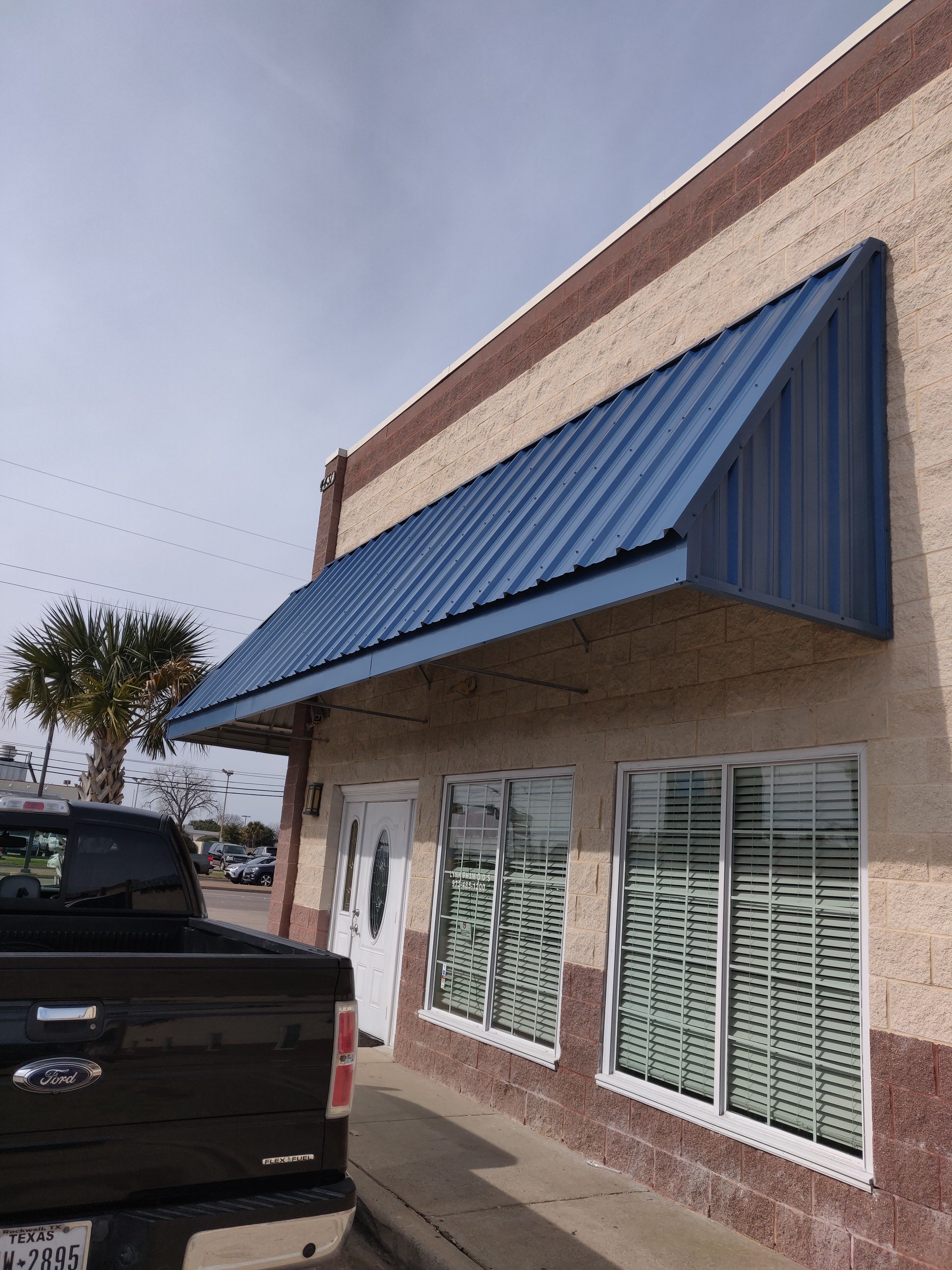 Commercial awning project