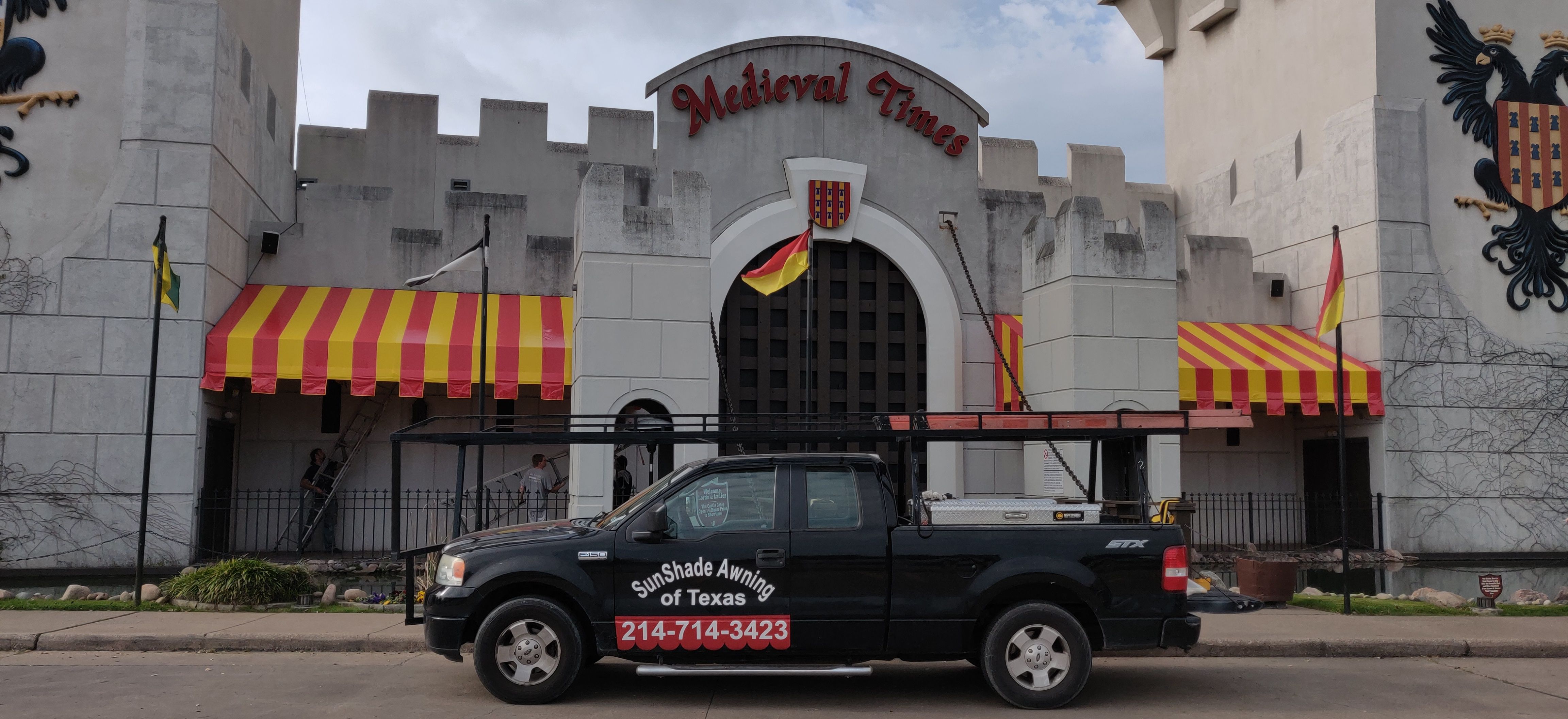 Commercial awning project