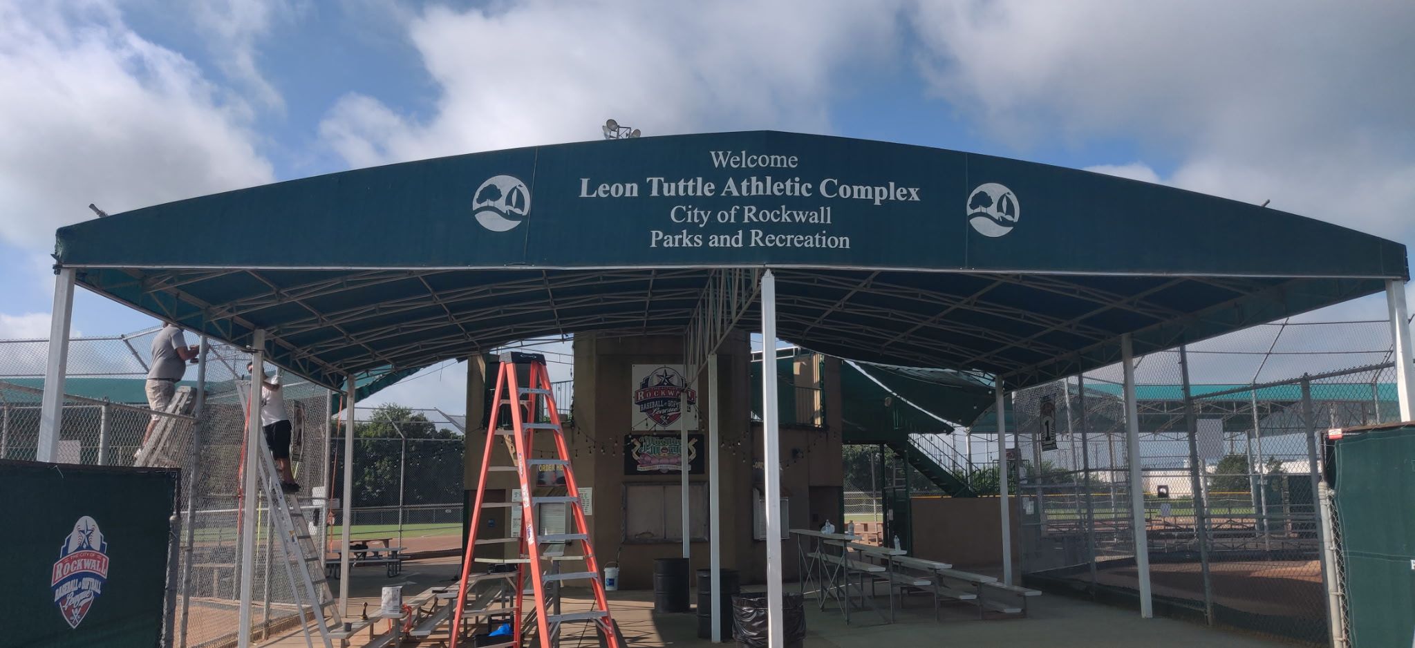 Commercial awning project