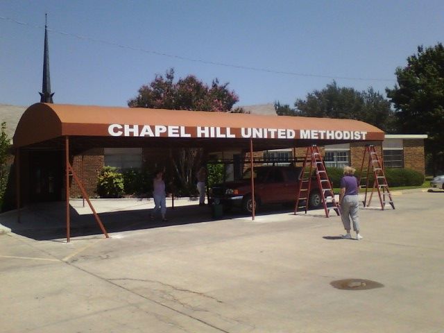 Commercial awning project