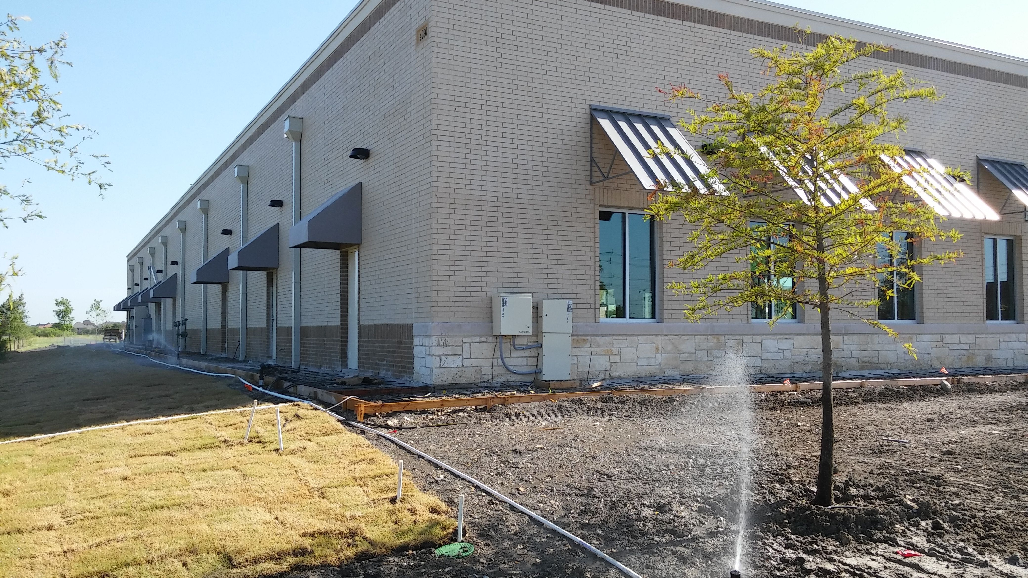 Commercial awning project