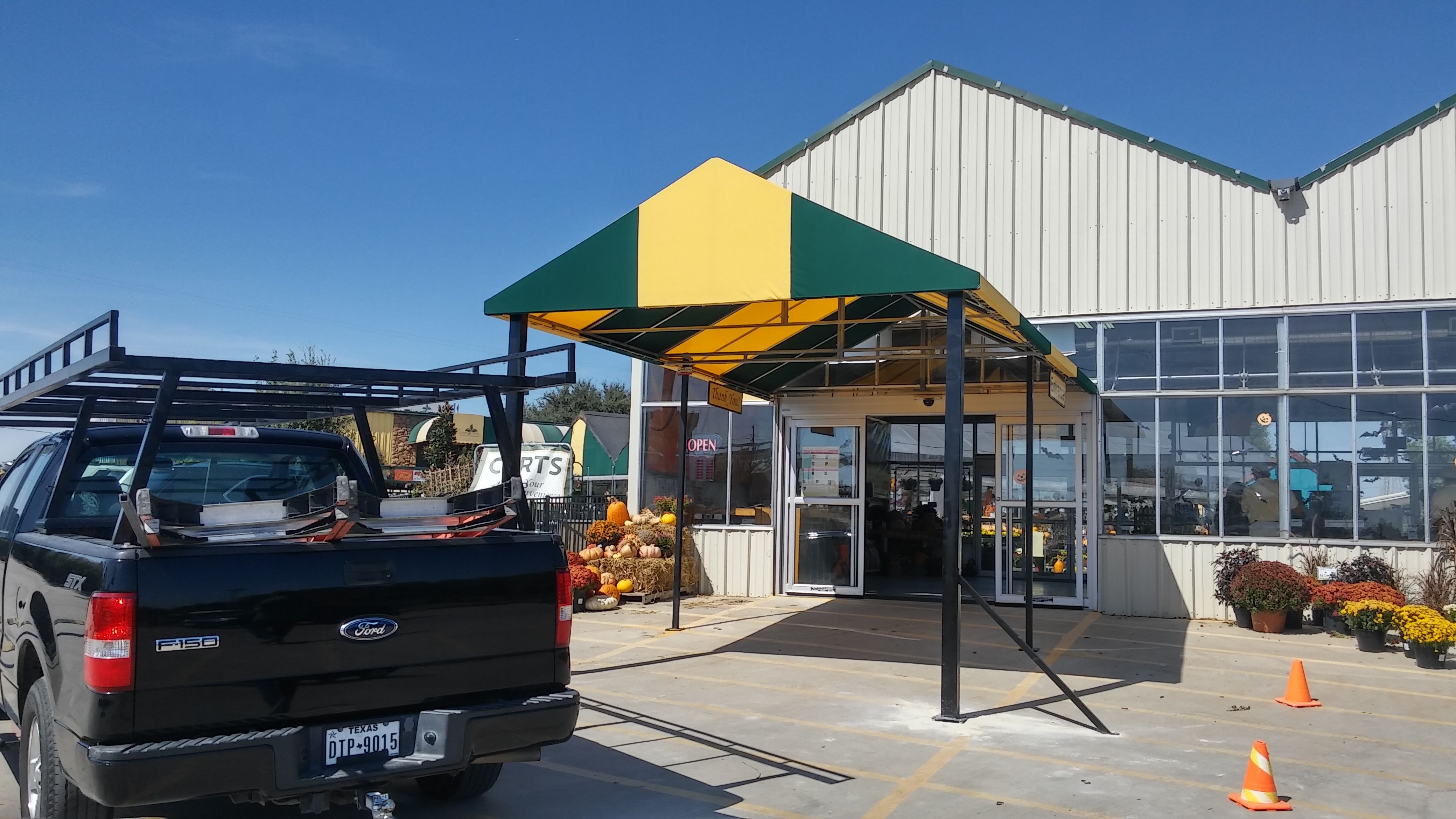 Commercial awning project