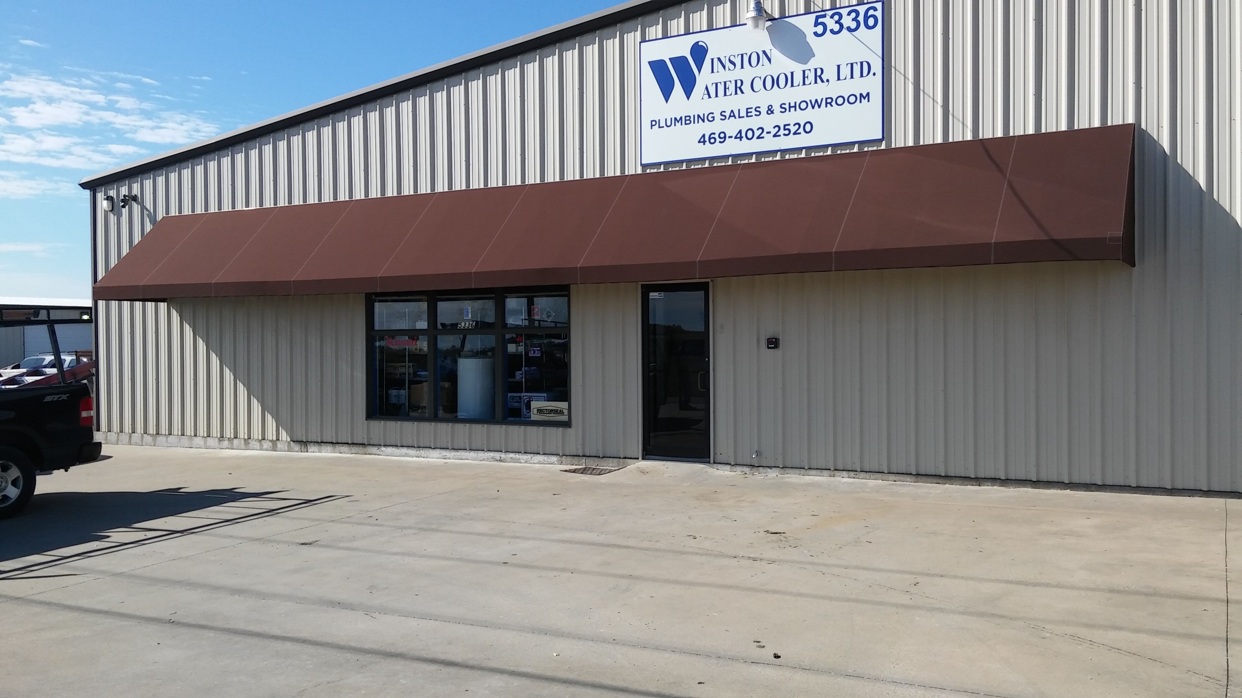 Commercial awning project