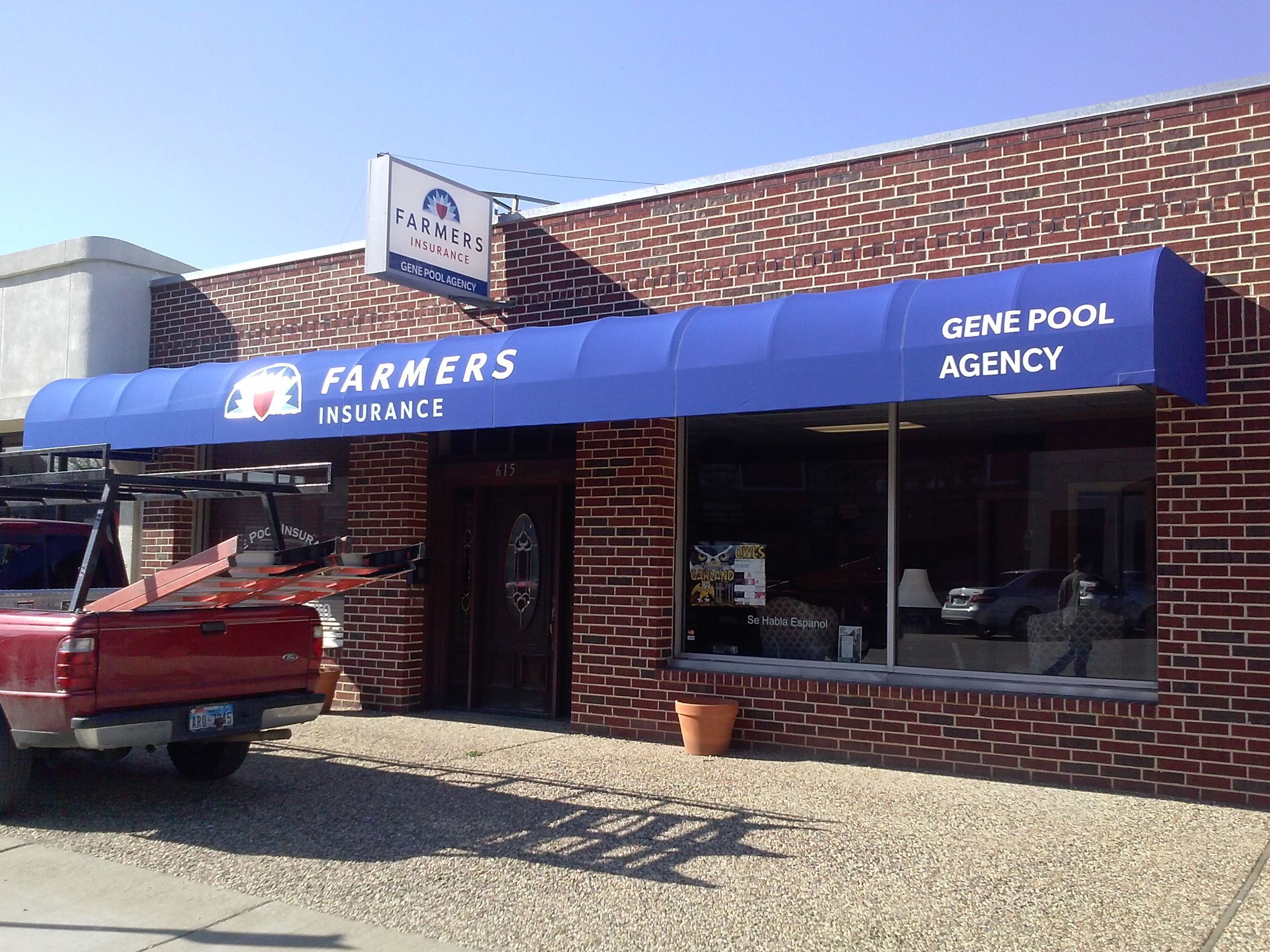 Commercial awning project