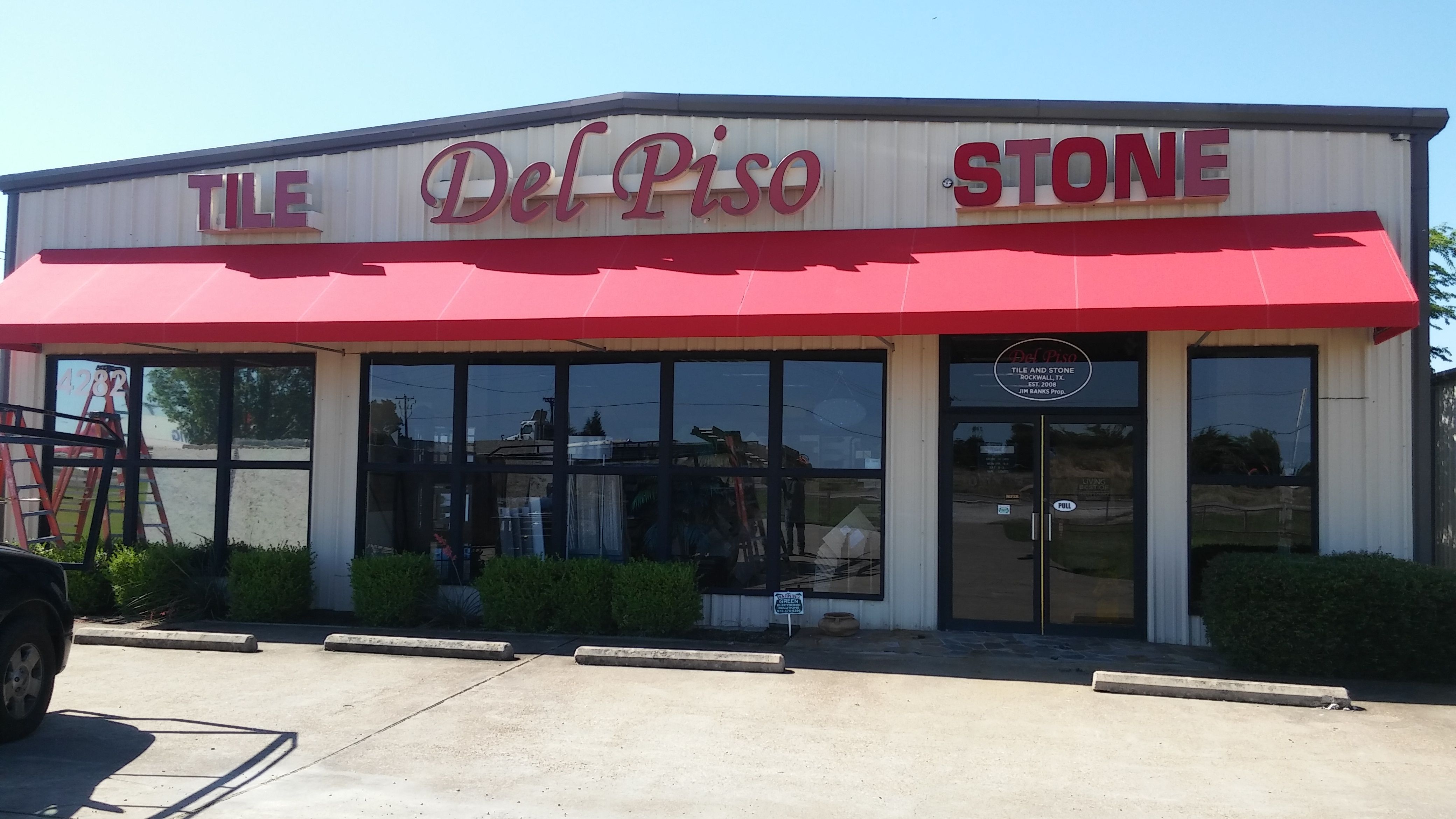 Commercial awning project
